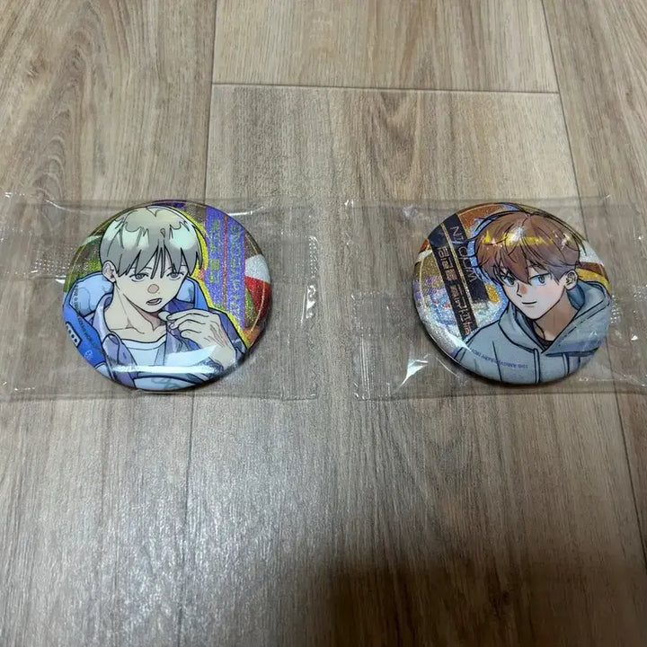 [BUNJANG] Bomtoon Bom Sweet Home Home Party Can Badge - Jin Hyeong / 봄스윗홈 봄툰 홈파티 캔뱃지 원룸조교님 진형 백퍼센트클린업 우인