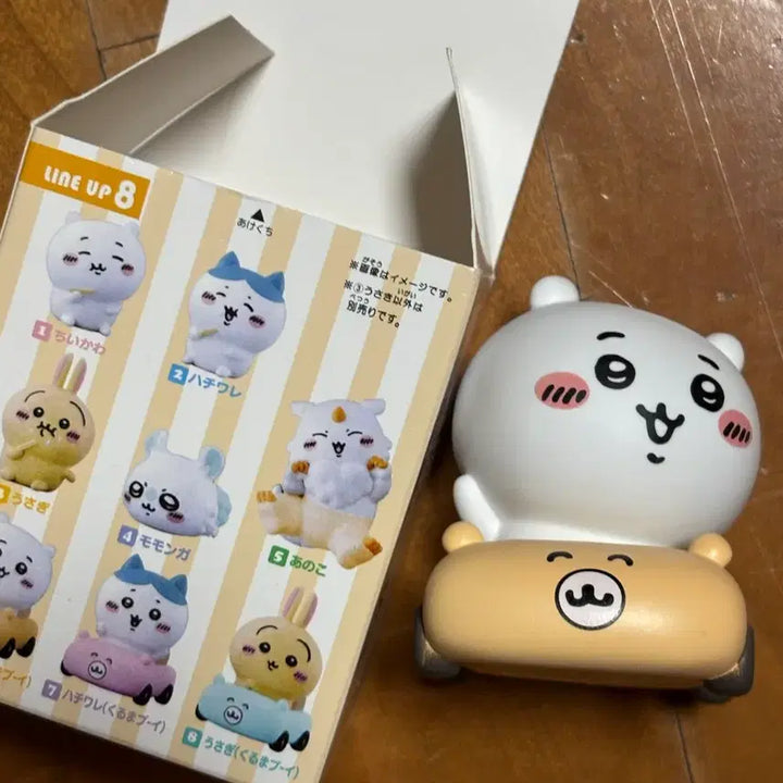 [BUNJANG] Chiikawa Friends 3 Soft Vinyl Car Figure / 치이카와 프렌즈3 소프비 자동차 피규어