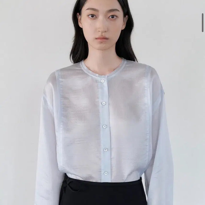 [BUNJANG] Mimeme See-through Blouse / 미메메 블라우스