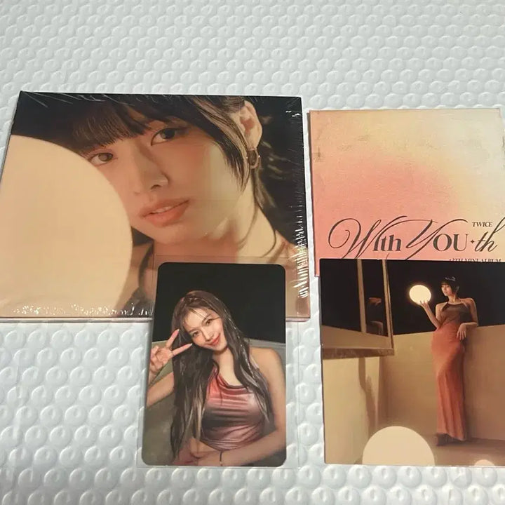 [BUNJANG] Twice 13th Mini Album With You-th Bundle Set + Sana Photocard / 트와이스 13집 미니앨범 With You-th 앨범 + 사나 포카