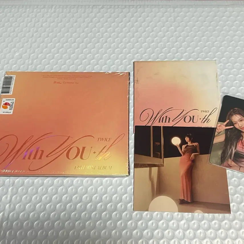 [BUNJANG] Twice 13th Mini Album With You-th Bundle Set + Sana Photocard / 트와이스 13집 미니앨범 With You-th 앨범 + 사나 포카