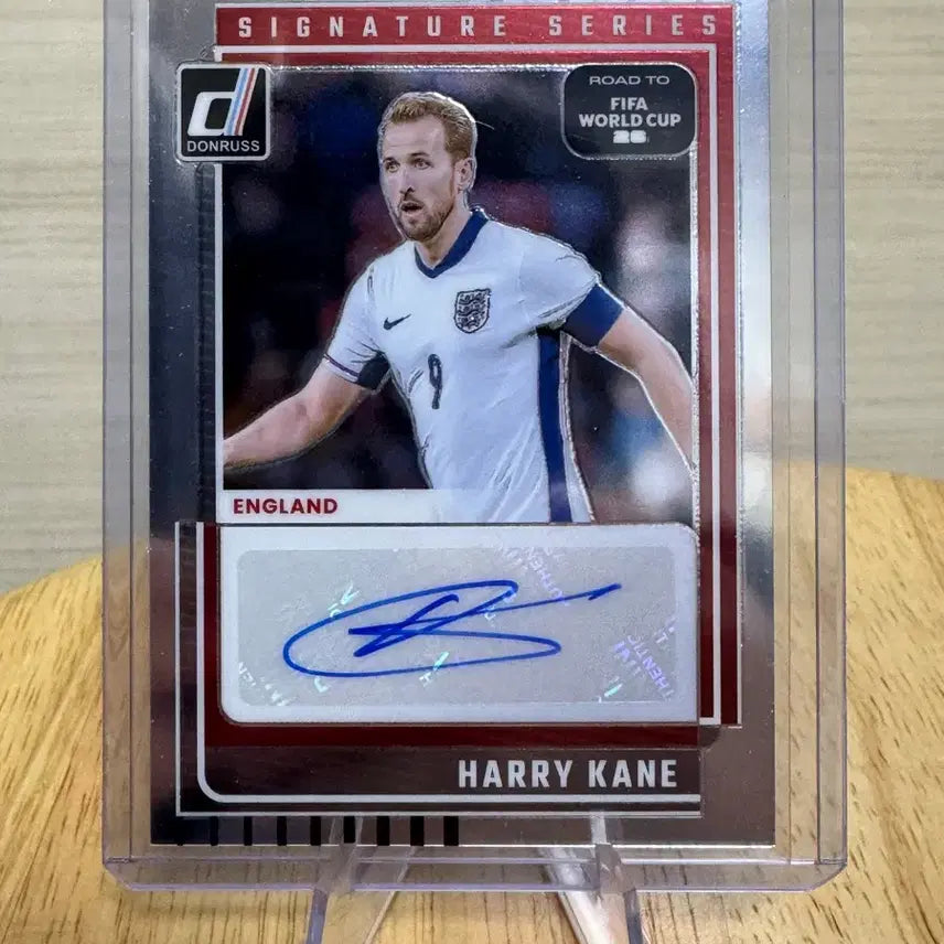 [BUNJANG] DONRUSS Harry Kane Autographed Card / DONRUSS 해리 케인 친필 사인 카드