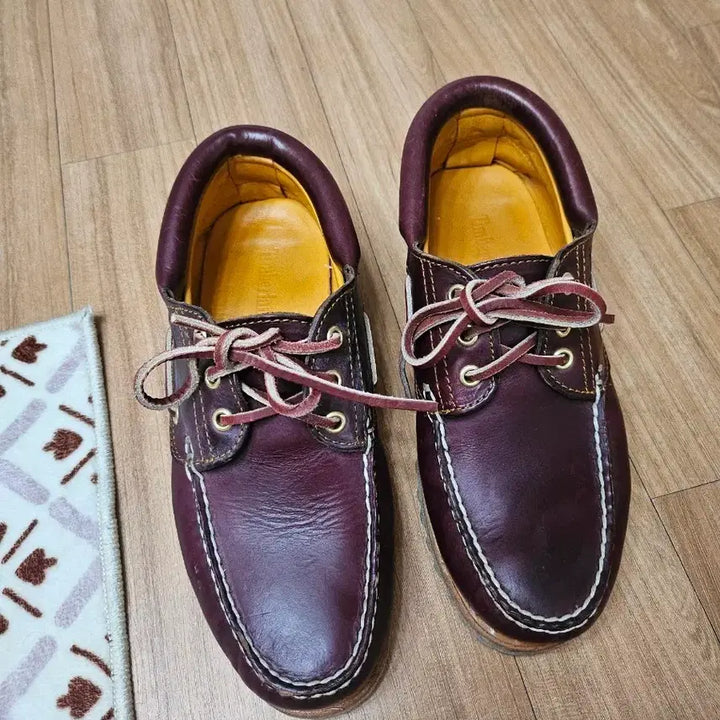 [BUNJANG] Timberland 3-Eye Boat Shoes Burgundy / 팀버랜드 3아이 보트 슈즈 버건디