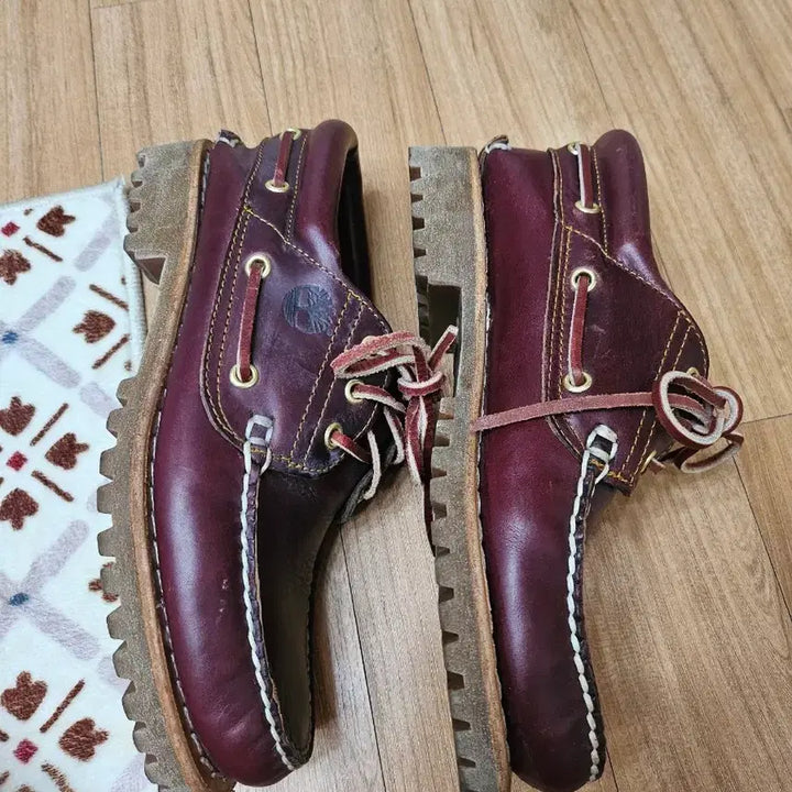 [BUNJANG] Timberland 3-Eye Boat Shoes Burgundy / 팀버랜드 3아이 보트 슈즈 버건디