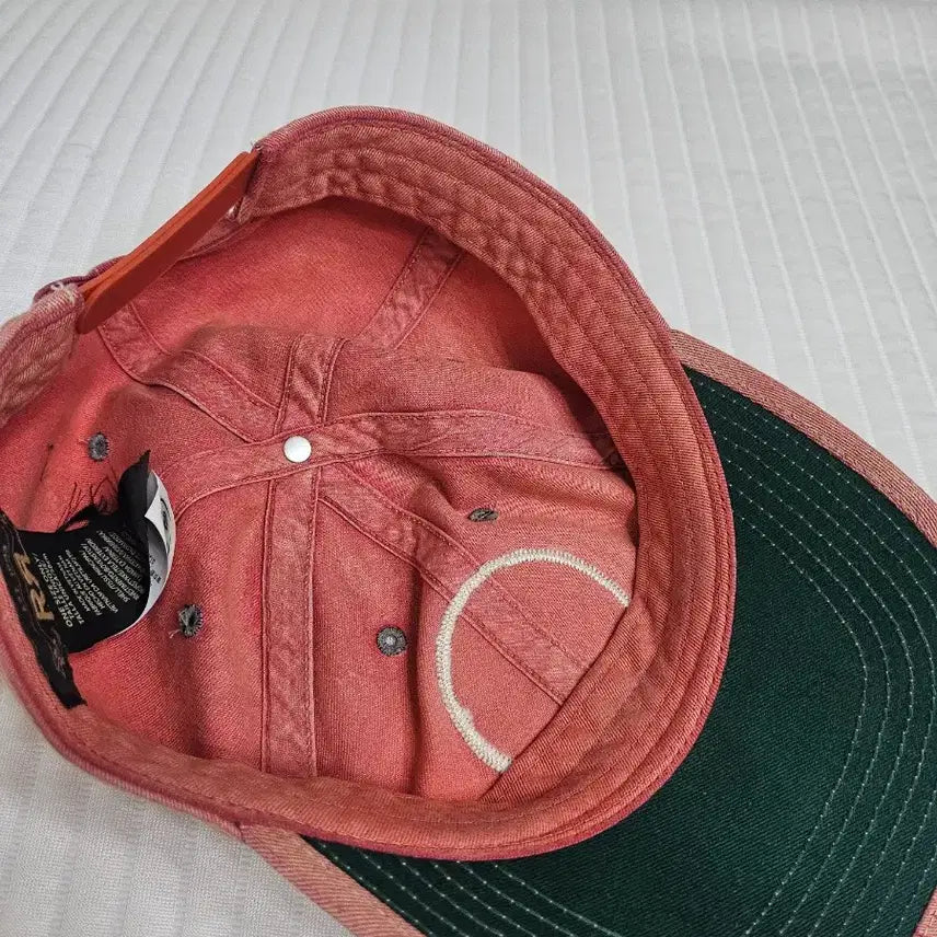 [BUNJANG] RRL Pink Cotton Cap / 더블알엘 rrl 볼캡 핑크