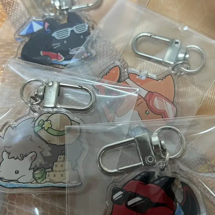[BUNJANG] Le Revolution Leha 3rd Anniversary Animal Keyring / (원가이하 급전할인) 리레볼루션 레하 리레 3주년 동물키링 판매합니다!