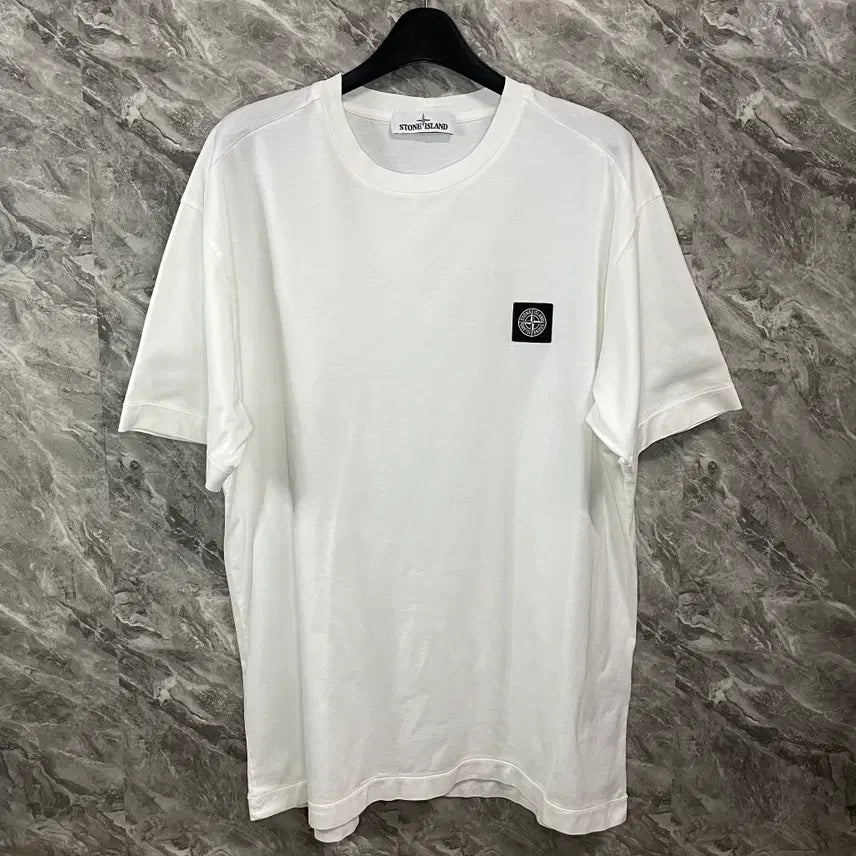 [BUNJANG] Stone Island Short Sleeve T-Shirt White XL / [XL] 스톤아일랜드 반팔 화이트