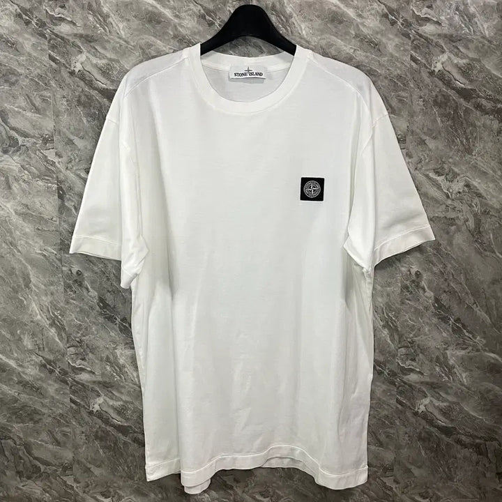 [BUNJANG] Stone Island Short Sleeve T-Shirt White XL / [XL] 스톤아일랜드 반팔 화이트