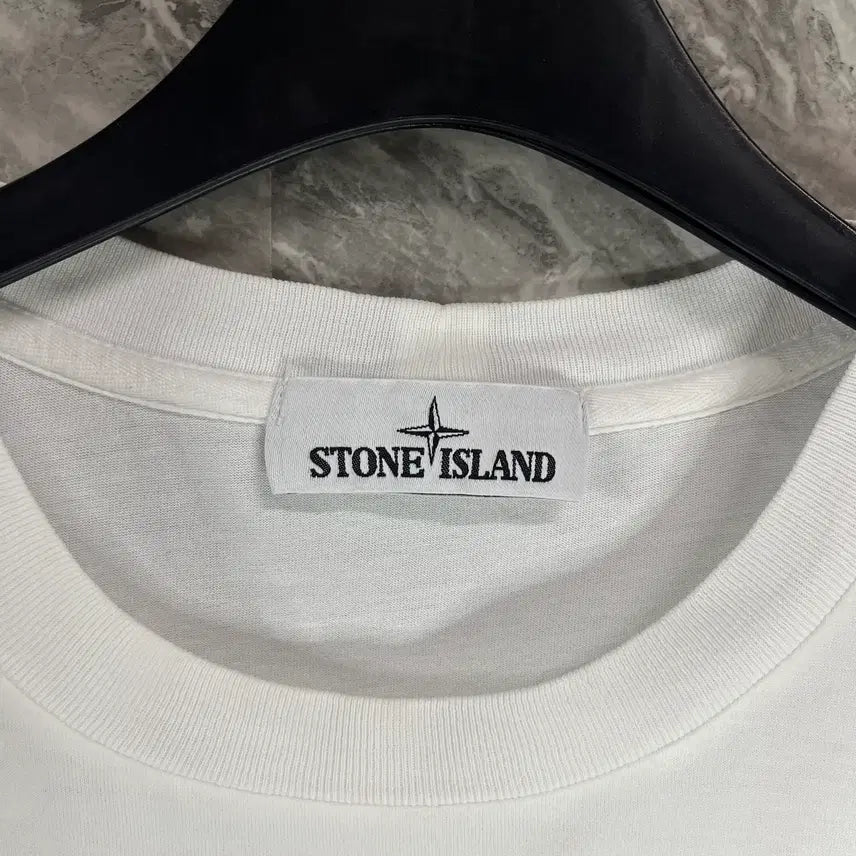 [BUNJANG] Stone Island Short Sleeve T-Shirt White XL / [XL] 스톤아일랜드 반팔 화이트