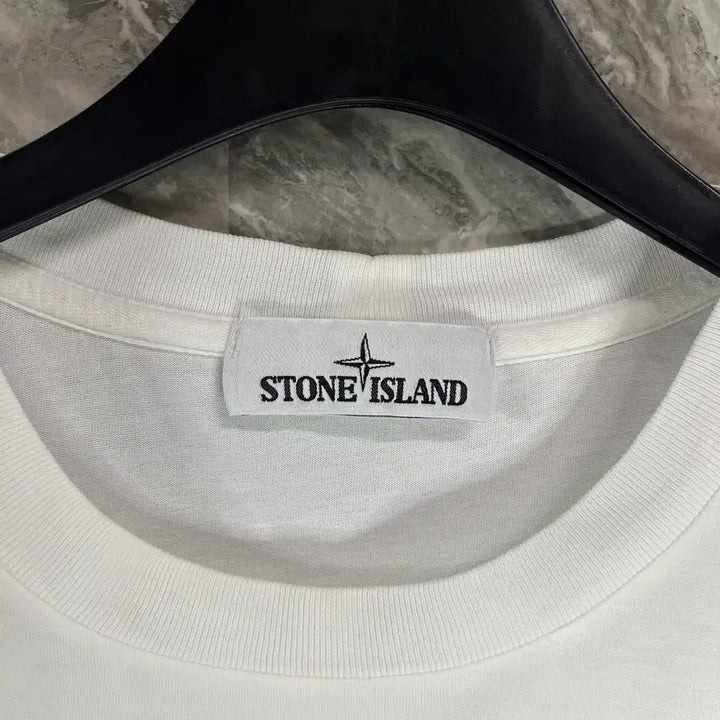 [BUNJANG] Stone Island Short Sleeve T-Shirt White XL / [XL] 스톤아일랜드 반팔 화이트