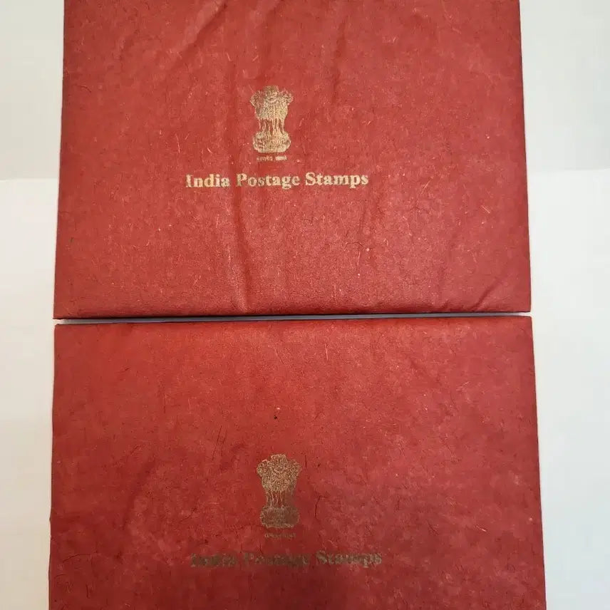 [BUNJANG] SC Bank Stamp Album - 2 Volumes Set / 은행 우표첩 2권 일괄 (sc은행)
