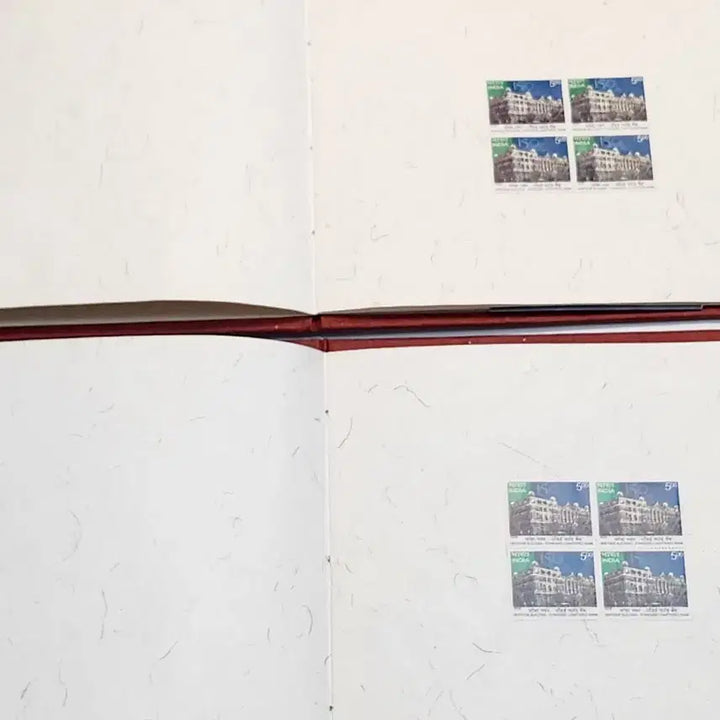 [BUNJANG] SC Bank Stamp Album - 2 Volumes Set / 은행 우표첩 2권 일괄 (sc은행)