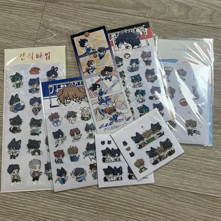 [BUNJANG] Gabijime Garbage Time Sticker Bundle Set / 앵토님 가비지타임 갑타 스티커 일괄