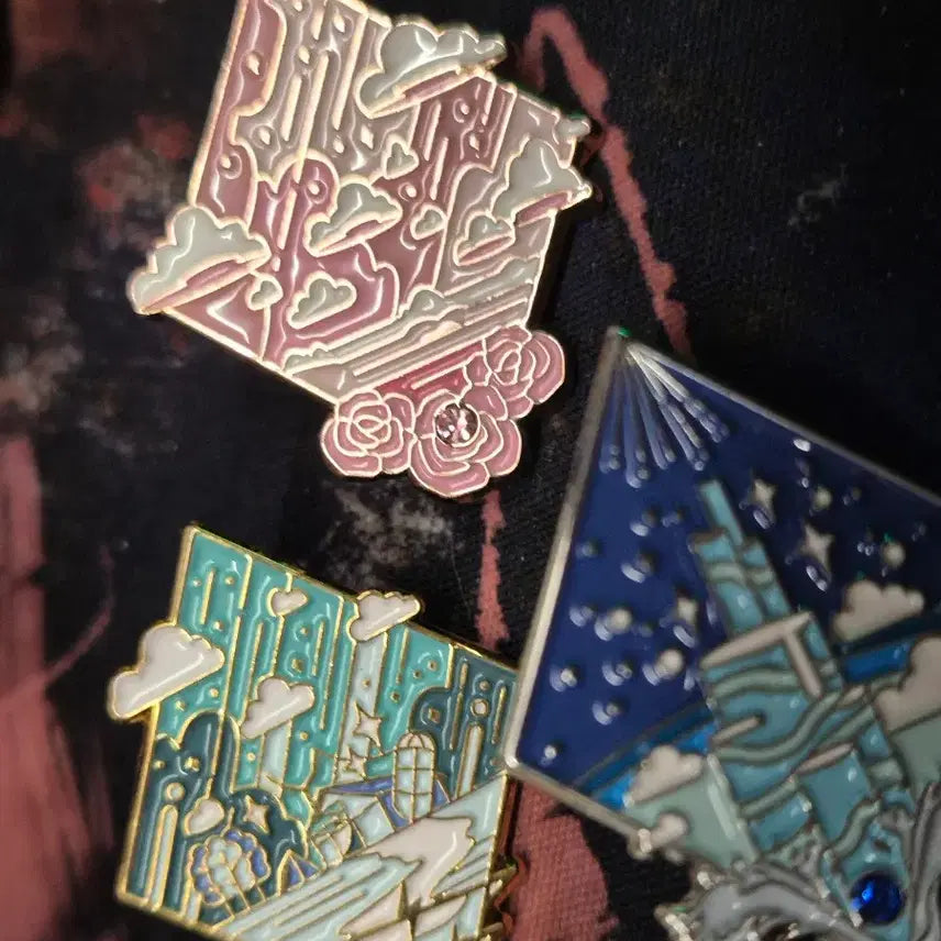 [BUNJANG] Steven Universe Metal Badge Set / 스티븐유니버스 스유 굿즈 금속뱃지 금속배지