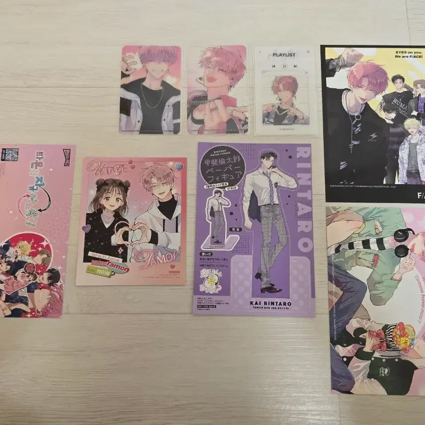 [BUNJANG] Tamura Kun Cheons Ocuo?! Manga Special Edition Photocard &amp; Postcard Bundle Set / 타몬군 지금 어느쪽?! 만화책 특전 포카 엽서 일괄 판매 1