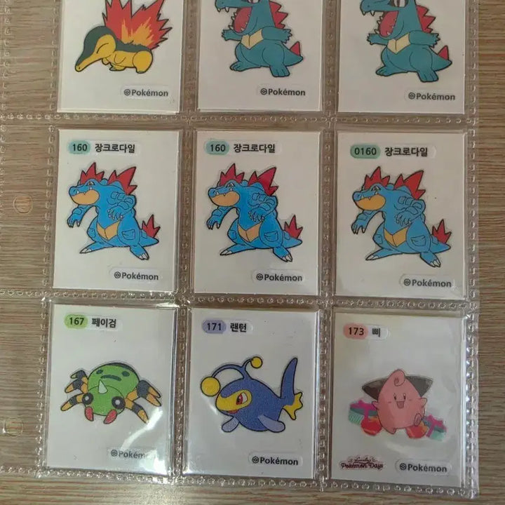 [BUNJANG] Pokemon Stickers Collection / 포켓몬 띠부씰 모음