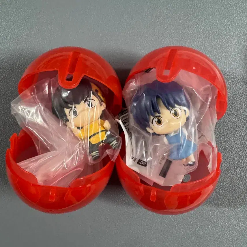 [BUNJANG] Ranma 1/2 Ryoga, Akane Standing Gacha Bundle Set / 란마 1/2 나라분데스 스탠딩 가챠 료가, 아카네 일괄 팝니다.