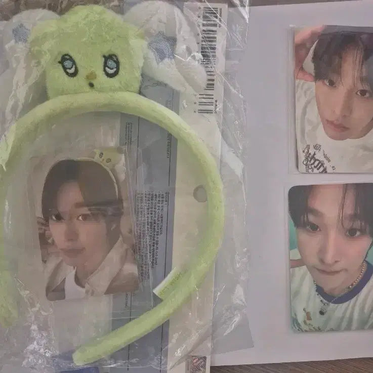 [BUNJANG] NCT WISH EverWish Riku Photocard Headband Bundle Set / 엔시티위시 에버위시 리쿠 포카 머리띠 일괄