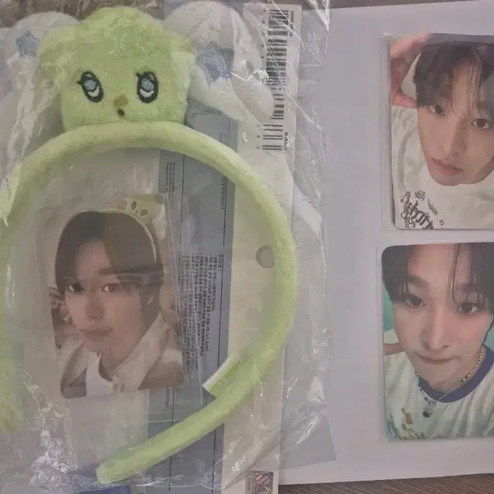 [BUNJANG] NCT WISH EverWish Riku Photocard Headband Bundle Set / 엔시티위시 에버위시 리쿠 포카 머리띠 일괄