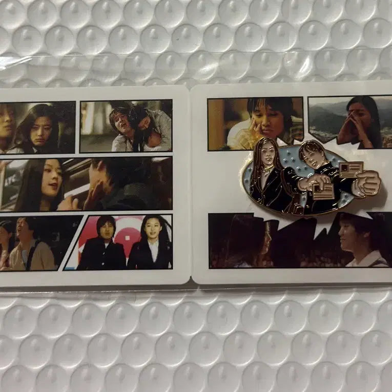 [BUNJANG] My Sassy Girl Pin Button Badge / 엽기적인 그녀 핀버튼 뱃지