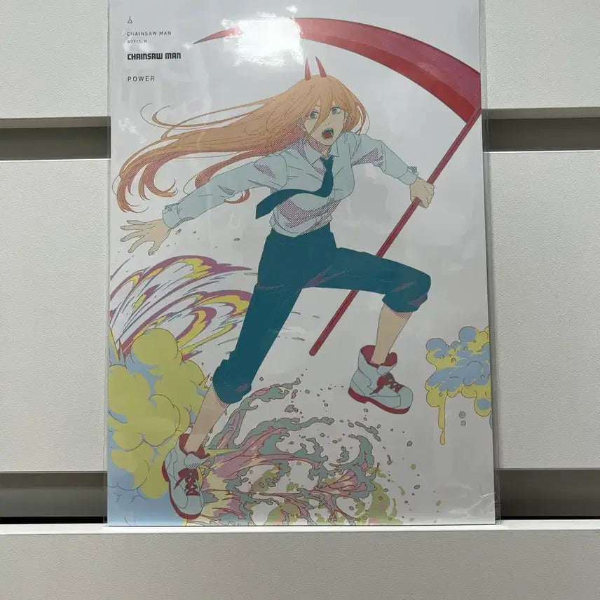 [BUNJANG] Chainsaw Man Power Pop-up Poster / 체인소맨 (파워) 팝업 포스터 굿즈