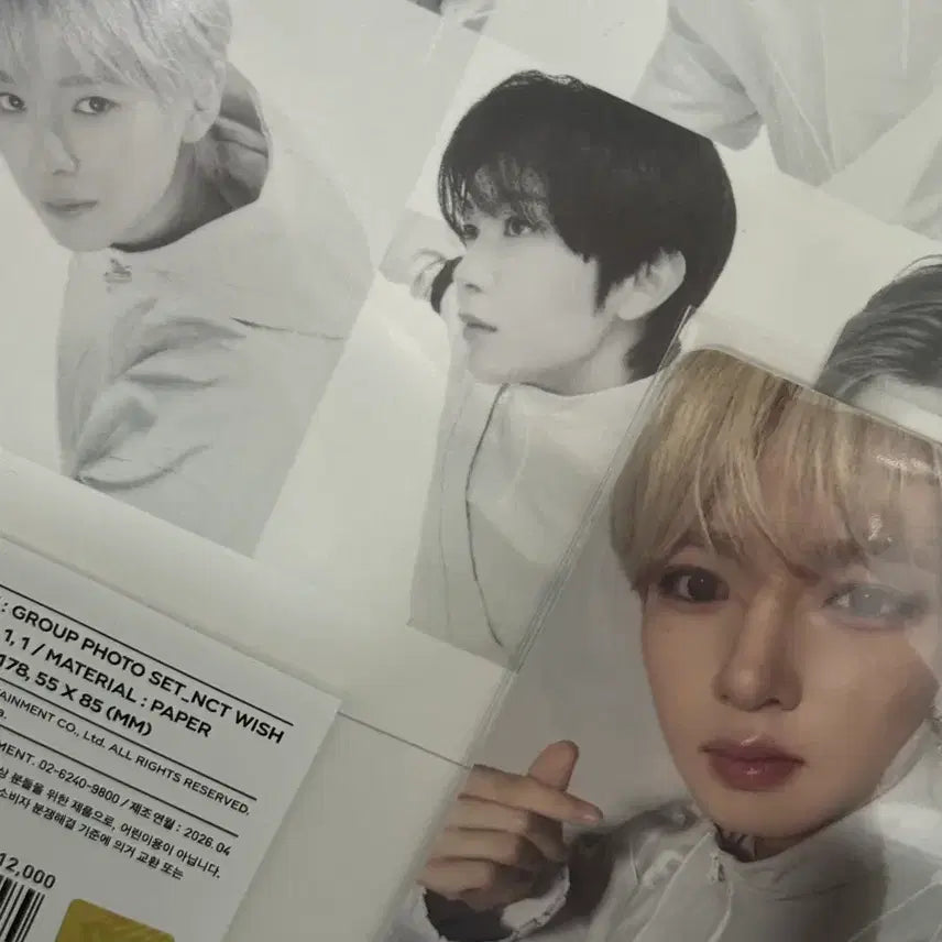 [BUNJANG] NCT 10th Anniversary Pop-up Wish Photo Set Sakuya / 엔시티 팝업 위시 포토 세트 사쿠야