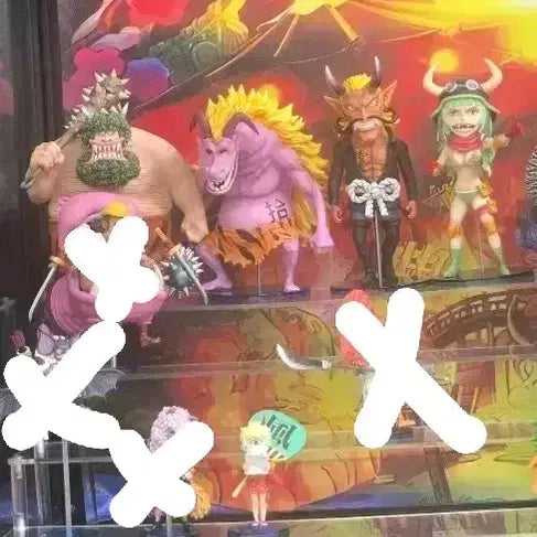 [BUNJANG] One Piece Beasts Pirates WCF Numbers Gifters Statue / 원피스 백수해적단 레진월콜 넘버즈.기프터즈