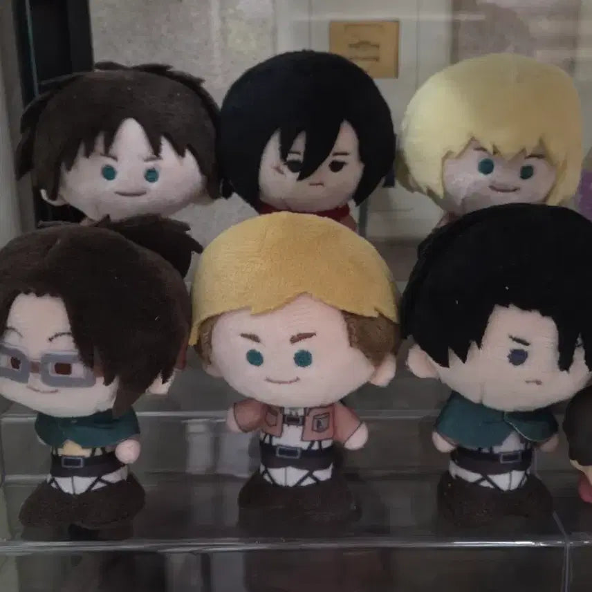 [BUNJANG] Attack on Titan Kinokozu Plush Bundle Set / 진격의거인 키노코즈 일괄
