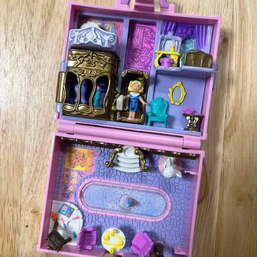[BUNJANG] Vintage Polly Pocket Paris Compact / 고전 폴리포켓 파리