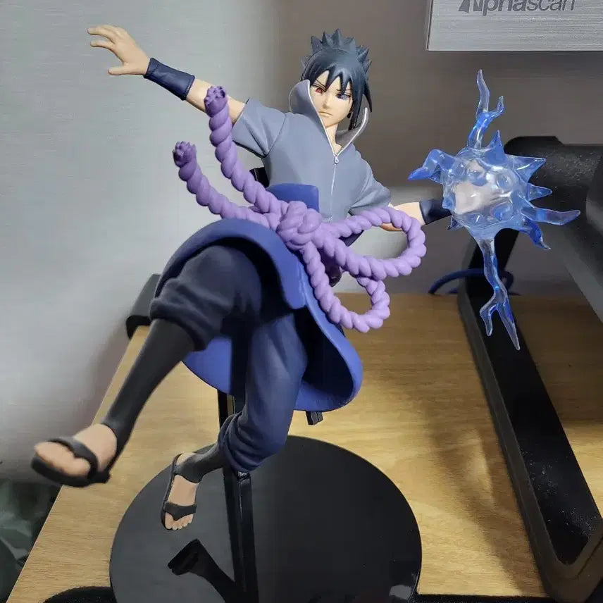[BUNJANG] Naruto Effect Rim Rinnegan Chidori Sasuke Figure / 나루토) 이펙트림 윤회안 치도리 사스케 피규어