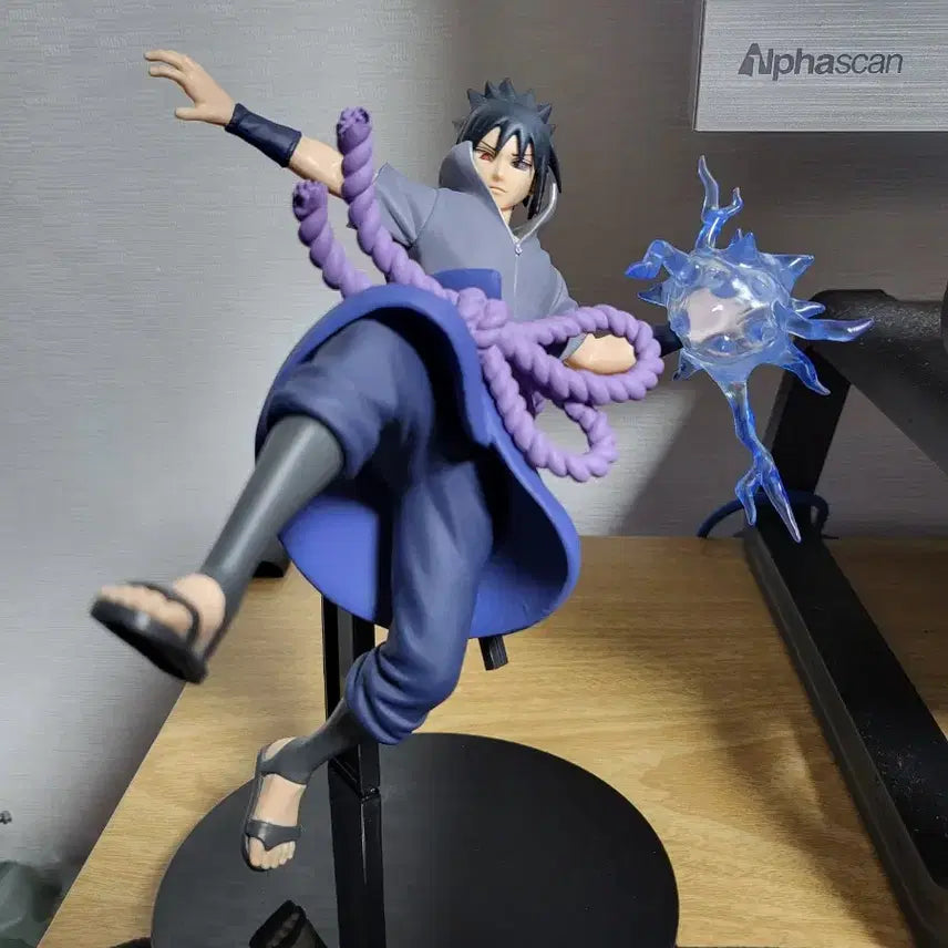 [BUNJANG] Naruto Effect Rim Rinnegan Chidori Sasuke Figure / 나루토) 이펙트림 윤회안 치도리 사스케 피규어