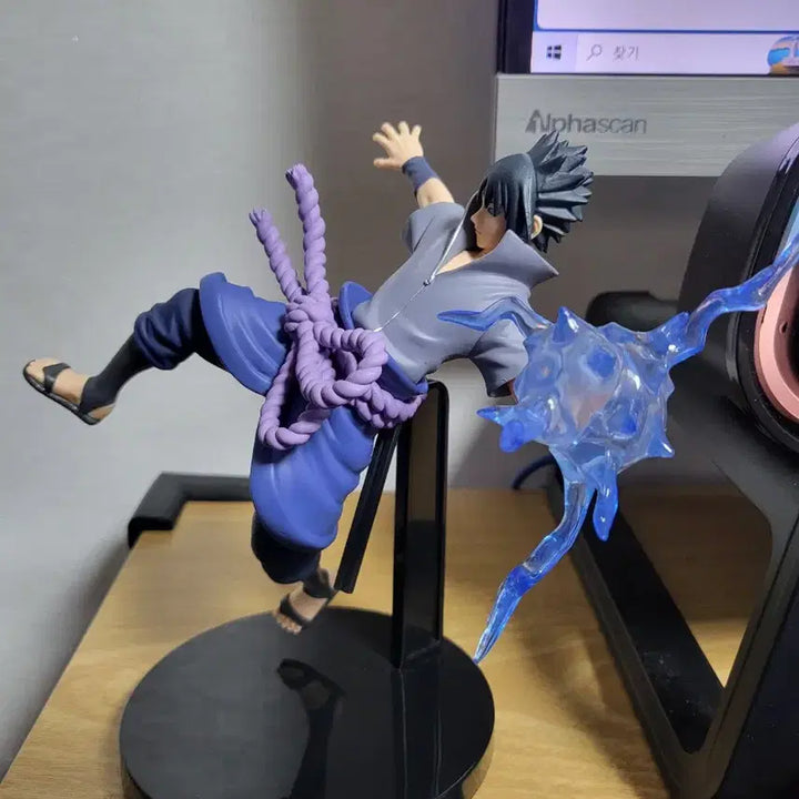 [BUNJANG] Naruto Effect Rim Rinnegan Chidori Sasuke Figure / 나루토) 이펙트림 윤회안 치도리 사스케 피규어