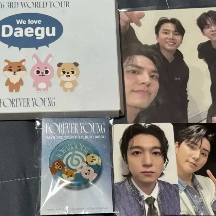 [BUNJANG] DAY6 Forever Young Concert Kit Bundle Set (Gwangju, Daejeon, Daegu) / 데이식스 포에버영 광주 대전 대구 막콘 입장키트 일괄판매