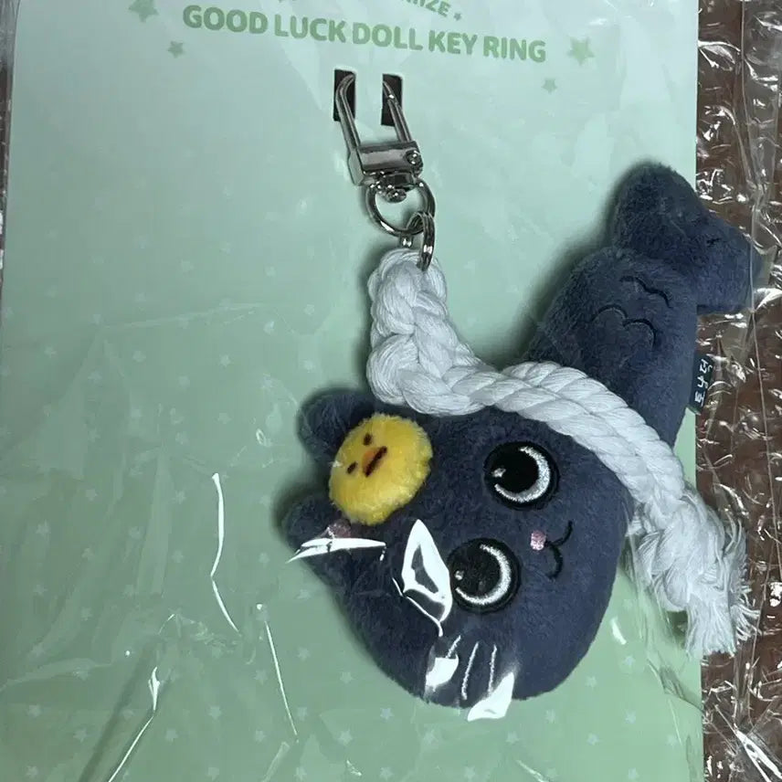 [BUNJANG] RIIZE Wonbin Toy-Nyan-Deok Neck Strap Keyring (Sealed) / 라이즈 원빈 토냥덕 약막이 키링 미개봉
