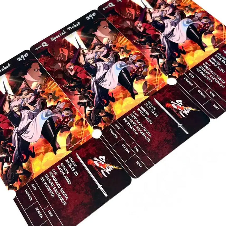 [BUNJANG] Gintama Special Ticket 2-Type Set Bundle / {최저가}은혼 스페셜티켓 2종세트 일괄 판매!!(거래내역,후기많음)