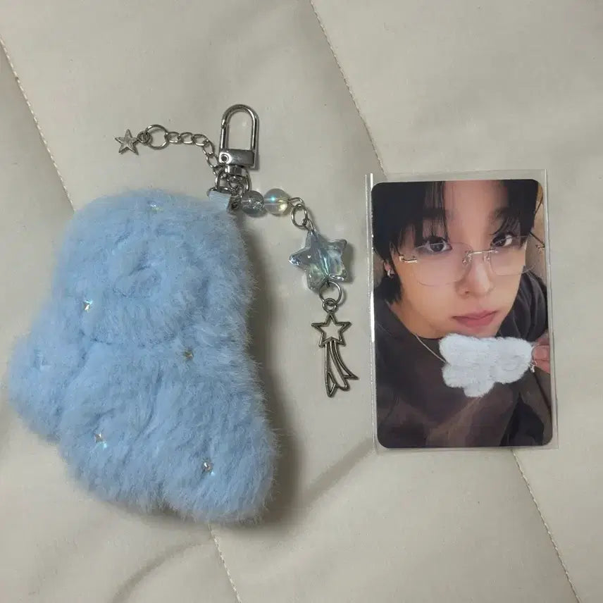 [BUNJANG] NCT WISH Riku Wing Keychain Unsealed / NCT WISH 엔시티 위시 리쿠 날개 키링 단순 개봉