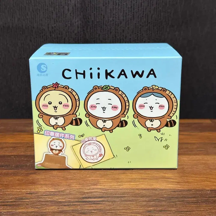 [BUNJANG] Chiikawa Usagi Raccoon Stamp Figure / 치이카와 너구리 스탬프 피규어 우사기