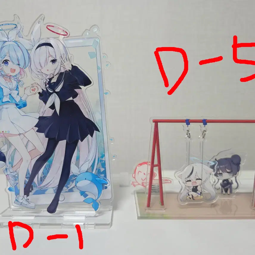 [BUNJANG] Blue Archive Acrylic Diorama Stand Display / 블루아카이브 아크릴 스탠드 디오라마 전시품 (미유)팝니다!