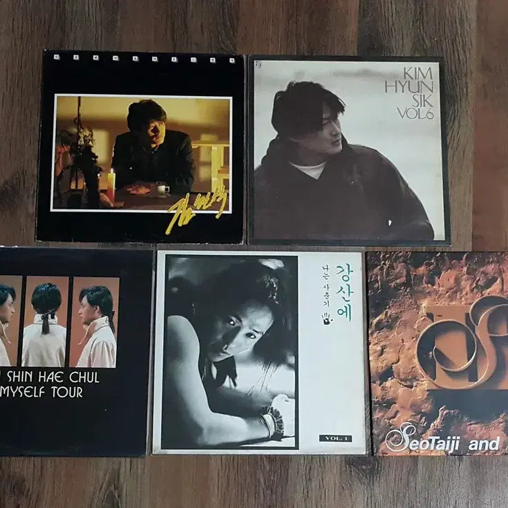 [BUNJANG] Various Artists 10 LP Bundle - Lee Moon-sae, Kim Hyun-chul, Kim Hyun-sik, Shin Hae-chul / 가요 엘피 LP - 이문세,김현철,김현식,신해철등 10장