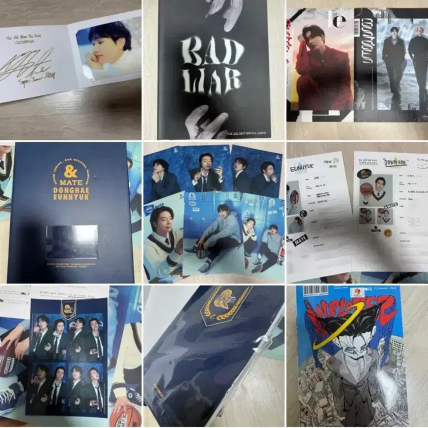 [BUNJANG] Super Junior D&amp;E Album Merchandise Bundle Set / 슈퍼주니어 D&amp;E 앨범 굿즈 일괄