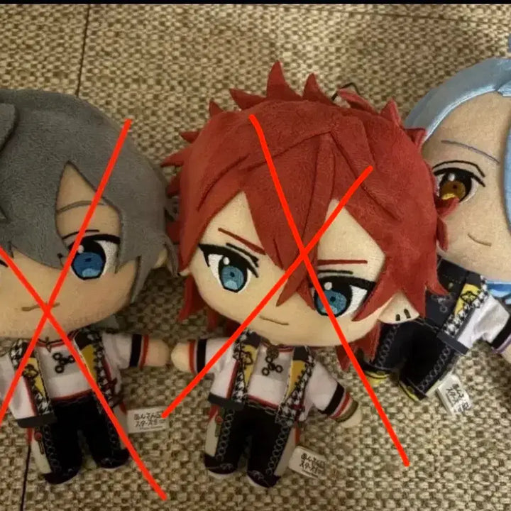 [BUNJANG] Ensemble Stars! Nikki Rinne Himel Plush Doll Set / 니키 린네 히메루 신누이 모찌마스 판매 앙상블 스타즈 앙스타