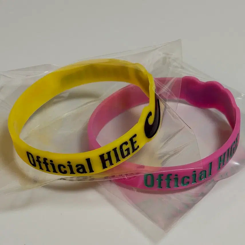 [BUNJANG] Official Hige Dandism Higedan Early Rubber Band / 오피셜히게단디즘 히게단 초기 라바반 2종