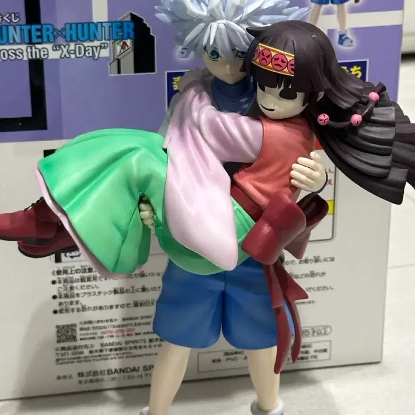 [BUNJANG] Hunter x Hunter Ichiban Kuji A Prize Killua &amp; Nanika Figure / 헌터x헌터 헌헌 제일복권 이치방쿠지 A상 키르아 나니카 피규어