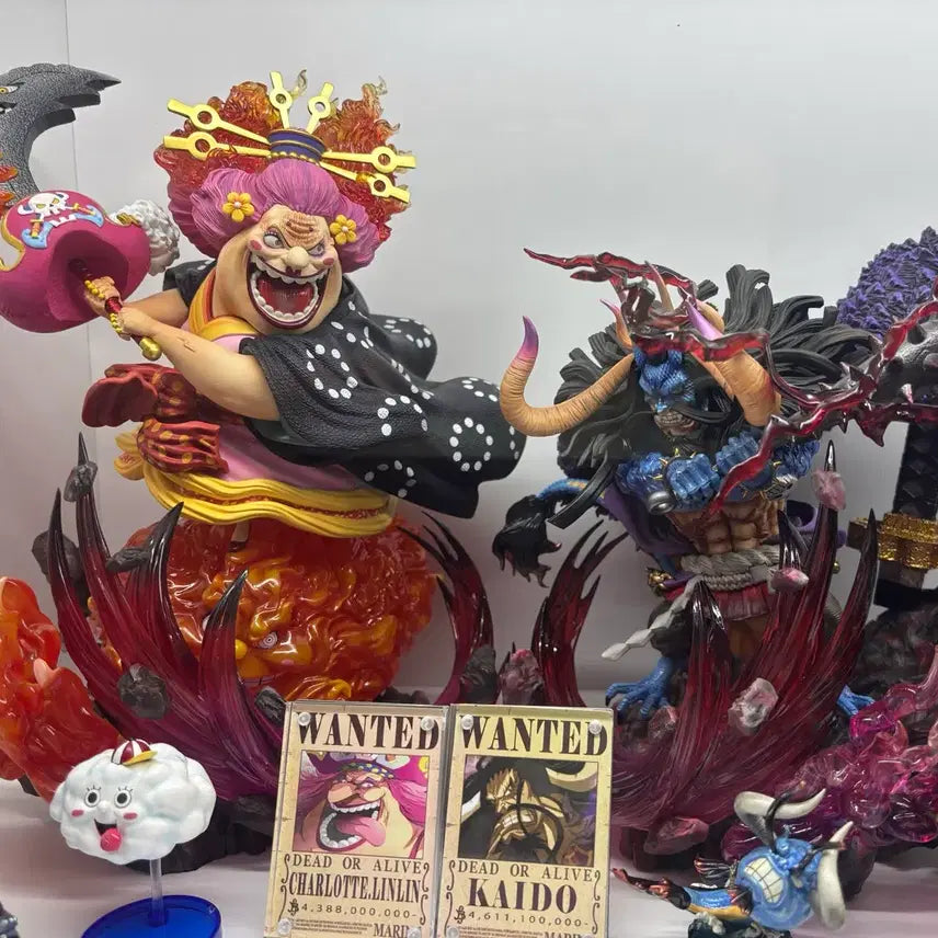 [BUNJANG] One Piece G5 Big Mom &amp; Kaido Resin Figure / 원피스 G5 빅맘&amp;카이도우 레진 피규어