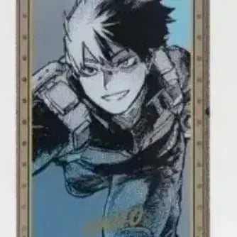 [BUNJANG] My Hero Academia Original Art Exhibition Gold Foil Clear Card Todoroki Shoto / 나히아 원화전 금박클리어카트 토도로키 쇼토