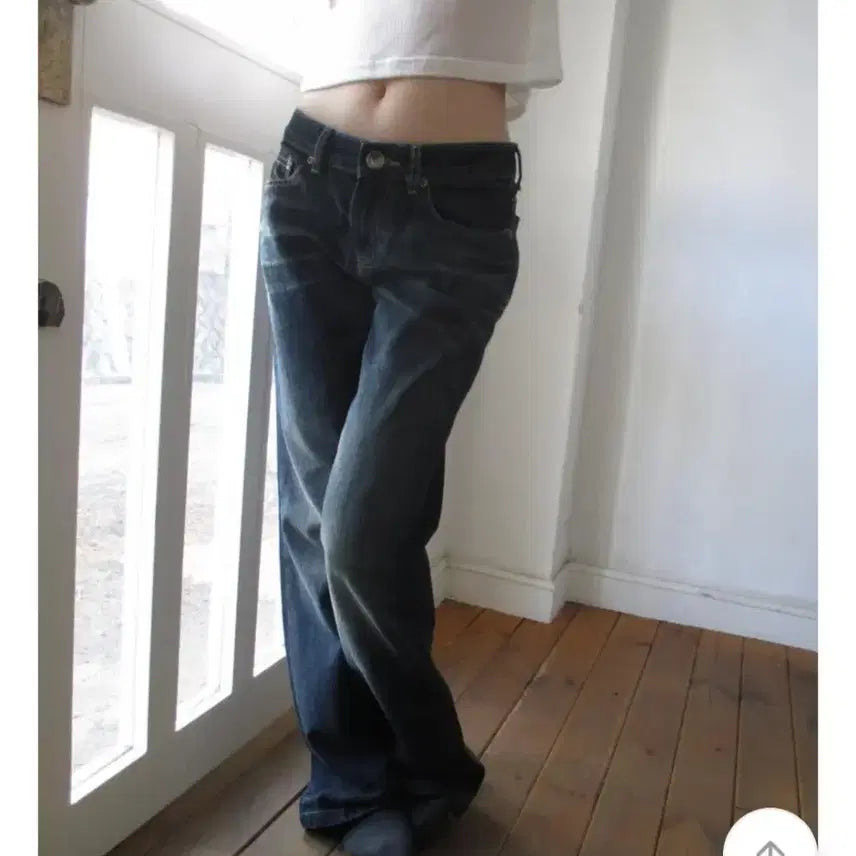 [BUNJANG] Timeline Seoul Low-Rise Jeans (Blue Denim, Size M) / 타임라인서울 진청 로우라이즈 진 M 택 그대로