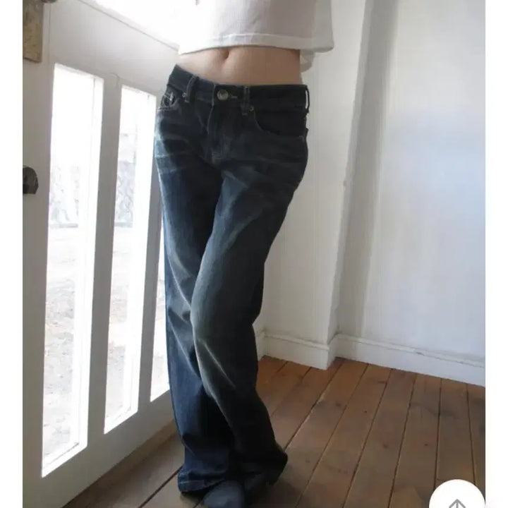 [BUNJANG] Timeline Seoul Low-Rise Jeans (Blue Denim, Size M) / 타임라인서울 진청 로우라이즈 진 M 택 그대로
