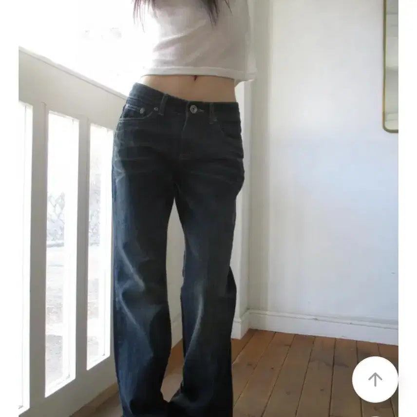 [BUNJANG] Timeline Seoul Low-Rise Jeans (Blue Denim, Size M) / 타임라인서울 진청 로우라이즈 진 M 택 그대로
