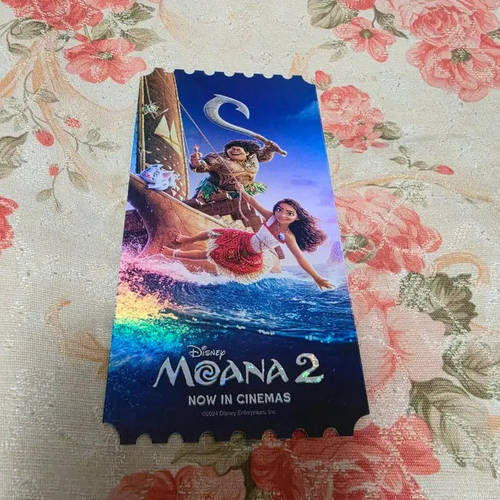 [BUNJANG] Moana 2 Original Ticket / 모아나2 오리지널 티켓