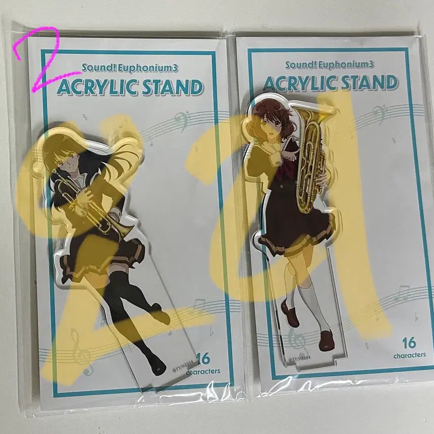 [BUNJANG] Sound! Euphonium Acrylic Standee Set / >급전<울려라유포니엄 아크릴 양도합니다 쿠미코 레이나 아스카 나츠키